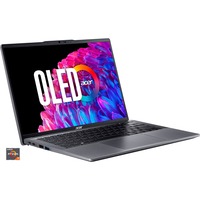 Acer Swift Go 14 OLED (SFG14-63-R91Q), Notebook grau, AMD Ryzen 7 8845HS, AMD Radeon 780M, 32 GB LPDDR5X, 1 TB SSD, Windows 11 Home 64-Bit