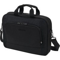 DICOTA Eco Top Traveller BASE, Notebooktasche schwarz, bis 35,8 cm (15,6")