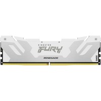 Kingston FURY DIMM 32 GB DDR5-6800 (2x 16 GB) Dual-Kit, Arbeitsspeicher weiß, KF568C36RWK2-32, Renegade, INTEL XMP