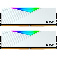 ADATA DIMM 48 GB DDR5-6800 (2x 24 GB) Dual-Kit, Arbeitsspeicher weiß, AX5U6800C3424G-DCLARWH, XPG Lancer RGB