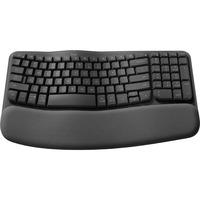 Logitech Wave Keys for Business, Tastatur schwarz, DE-Layout, Logi Bolt, Bluetooth, für Windows/macOS/ChromeOS/Android/Linux