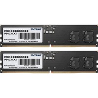 Patriot DIMM 16 GB DDR5-4800 (2x 8 GB) Dual-Kit, Arbeitsspeicher schwarz, PSD516G4800K, Signature