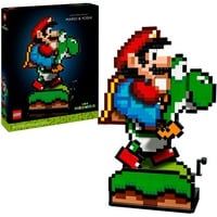 LEGO 71438 Super Mario World: Mario & Yoshi, Konstruktionsspielzeug 