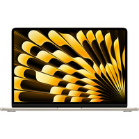 Apple MacBook Air 34,5 cm (13,6") 2025, Notebook champagner, 24 GB, 512 GB (512 GB SSD), Polarstern M4, MacOS, Deutsch