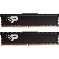 Patriot DIMM 8 GB DDR5-4800 (2x 4 GB) Dual-Kit, Arbeitsspeicher schwarz, PSP564G4800KH1, Premium Signature