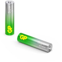 GP Batteries GP Super Alkaline Batterie AAA Micro, LR03, 1,5Volt 2 Stück, mit neuer G-Tech Technologie