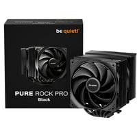 be quiet! Pure Rock Pro 3 Black, CPU-Kühler schwarz, 120 mm