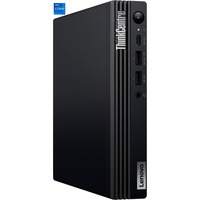 Lenovo ThinkCentre M70q Gen 5 (12TD003MGE), Mini-PC schwarz, Windows 11 Pro 64-Bit