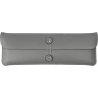 Keychron K7 (65%) Travel Pouch, Tasche grau, aus Leder