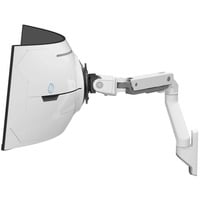 Ergotron HX Monitor Arm mit VHD-Gelenk, Wandhalterung weiß, für 1000 R Curved Monitore