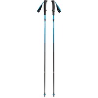 Black Diamond Trekkingstöcke Distance Carbon Z, Fitnessgerät anthrazit/blau, 1 Paar, 130 cm