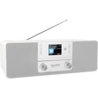 TechniSat DIGITRADIO 370 CD IR, Internetradio weiß, DAB+, UKW, Bluetooth, CD, WLAN