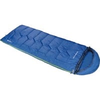 High Peak Deckenschlafsack Vagabond 300 blau/dunkelblau, mit Kapuze