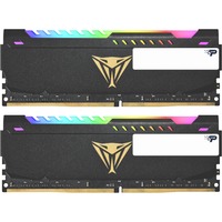 Patriot DIMM 64 GB DDR4-3600 (2x 32 GB) Dual-Kit, Arbeitsspeicher schwarz, PVSR464G360C0K, Viper Steel RGB, INTEL XMP