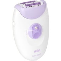 Braun Silk-épil 3-000, Epiliergerät weiß/lila