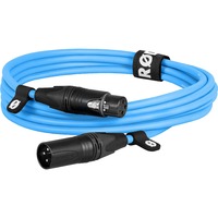 Rode Microphones Premium XLR-Kabel XLR3M-B blue blau, 3 Meter