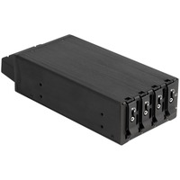 DeLOCK Slim Bay Wechselrahmen für 4 x M.2 NVMe SSD mit Slim SAS SFF-8654 Anschluss 