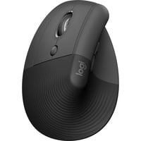 Logitech Lift for Business, Maus graphit, Logi Bolt, Bluetooth, Windows/macOS/Linux/ChromeOS/iPadOS/Android