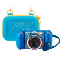 VTech KidiZoom Duo Pro Sommerbundle, Digitalkamera blau, inkl. Tragetasche