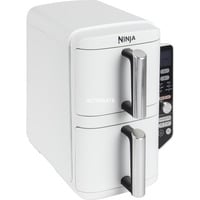 Ninja Double Stack XL 2-Ebenen Heißluftfritteuse SL400EUWH weiß, 2.470 Watt, 2 Körbe je 4,75 Liter