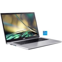 Acer Aspire 3 (A317-54-57N4), Notebook silber, Windows 11 Home 64-Bit, 43.9 cm (17.3 Zoll), 512 GB SSD