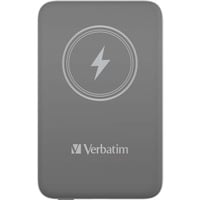 Verbatim Wireless Powerbank Charge 'n' Go 10.000mAh grau, Qi, PD 3.0, Quick Charge 3.0