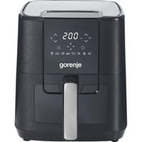 gorenje Heißluftfritteuse AF1350DWB schwarz, 1.350 Watt, Korb 5,4 Liter, mit Sichtfenster