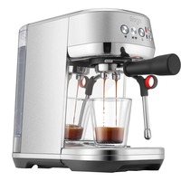 Sage the Bambino Plus Siebträgermaschine SES500BSS4EEU1, Espressomaschine edelstahl (gebürstet)