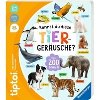 Ravensburger tiptoi Kennst du diese Tiergeräusche?, Lernbuch 