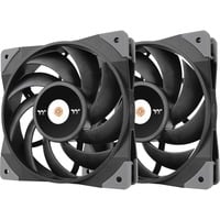 Thermaltake TOUGHFAN 12 Radiator Fan 120x120x25, Gehäuselüfter schwarz, 2er Pack, 120 mm