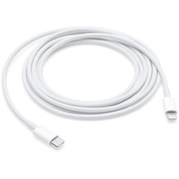 Apple USB Adapterkabel, USB-C Stecker > Lightning Stecker weiß, 2 Meter, PD, Laden mit bis zu 100 Watt