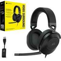 Corsair HS65 Wireless, Gaming-Headset carbon, Klinke, USB-Dongle, Bluetooth