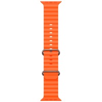 Apple 49 mm Ocean Armband, Uhrenarmband orange/titan