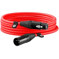 Rode Microphones Premium XLR-Kabel XLR6M-R red rot, 6 Meter