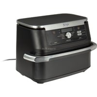 Ninja Foodi FlexDrawer Heißluftfritteuse AF500EU schwarz/edelstahl, 2.470 Watt, Korb 10,4 Liter, teilbar