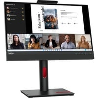 Lenovo ThinkCentre TIO 22 Gen5, LED-Monitor 54.6 cm (21.5 Zoll), schwarz, FullHD, IPS, Webcam, Mikrofon