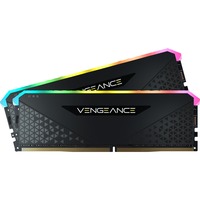 Corsair DIMM 64 GB DDR4-3200 (2x 32 GB) Dual-Kit, Arbeitsspeicher schwarz, CMG64GX4M2E3200C16, Vengeance RGB RS, INTEL XMP