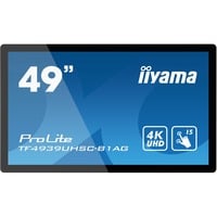 iiyama ProLite TF4939UHSC-B1AG, Public Display schwarz, UltraHD/4K, IPS, Touchscreen