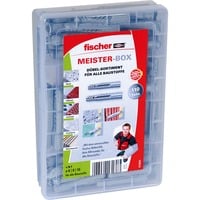 fischer Meister-Box UX / UX-R, Dübel hellgrau, 110-teilig