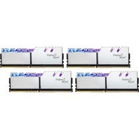 G.Skill DIMM 64 GB DDR4-3600 (4x 16 GB) Quad-Kit, Arbeitsspeicher silber, F4-3600C16Q-64GTRSC, Trident Z Royal, INTEL XMP