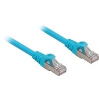 Sharkoon Patchkabel RJ45 Cat.6a SFTP blau, 3 Meter, LSOH (Halogenfrei)