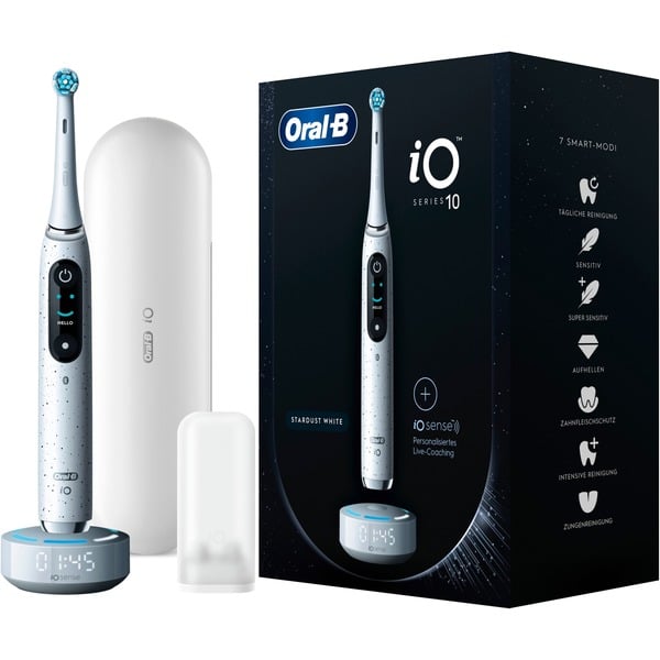 Oral-B Oral-B iO weiß, Stardust Elektrische 10, White Zahnbürste Series