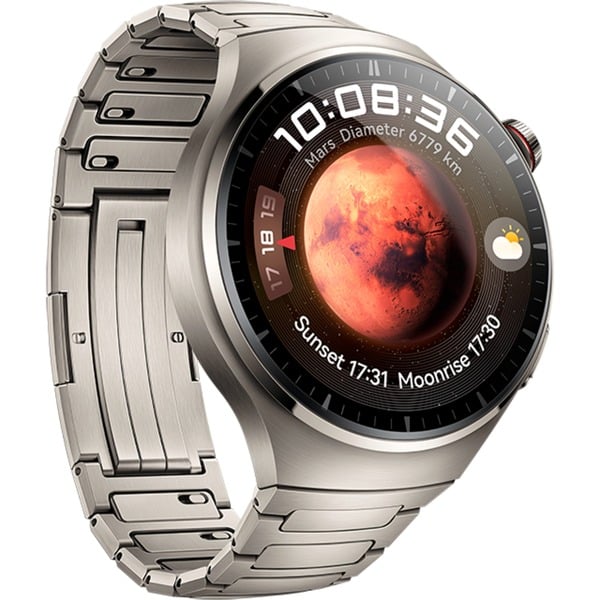 Huawei Watch 4 Pro (Medes-L19M), Smartwatch Titan titan, Armband: Titanium