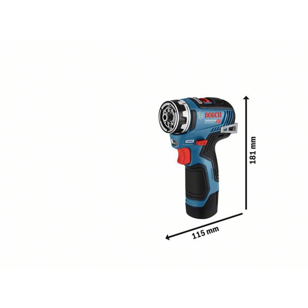 Bosch Professional Akku-Bohrschrauber GSR 12V-35 FC Professional ...