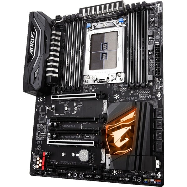 Gigabyte x399 aorus pro обзор