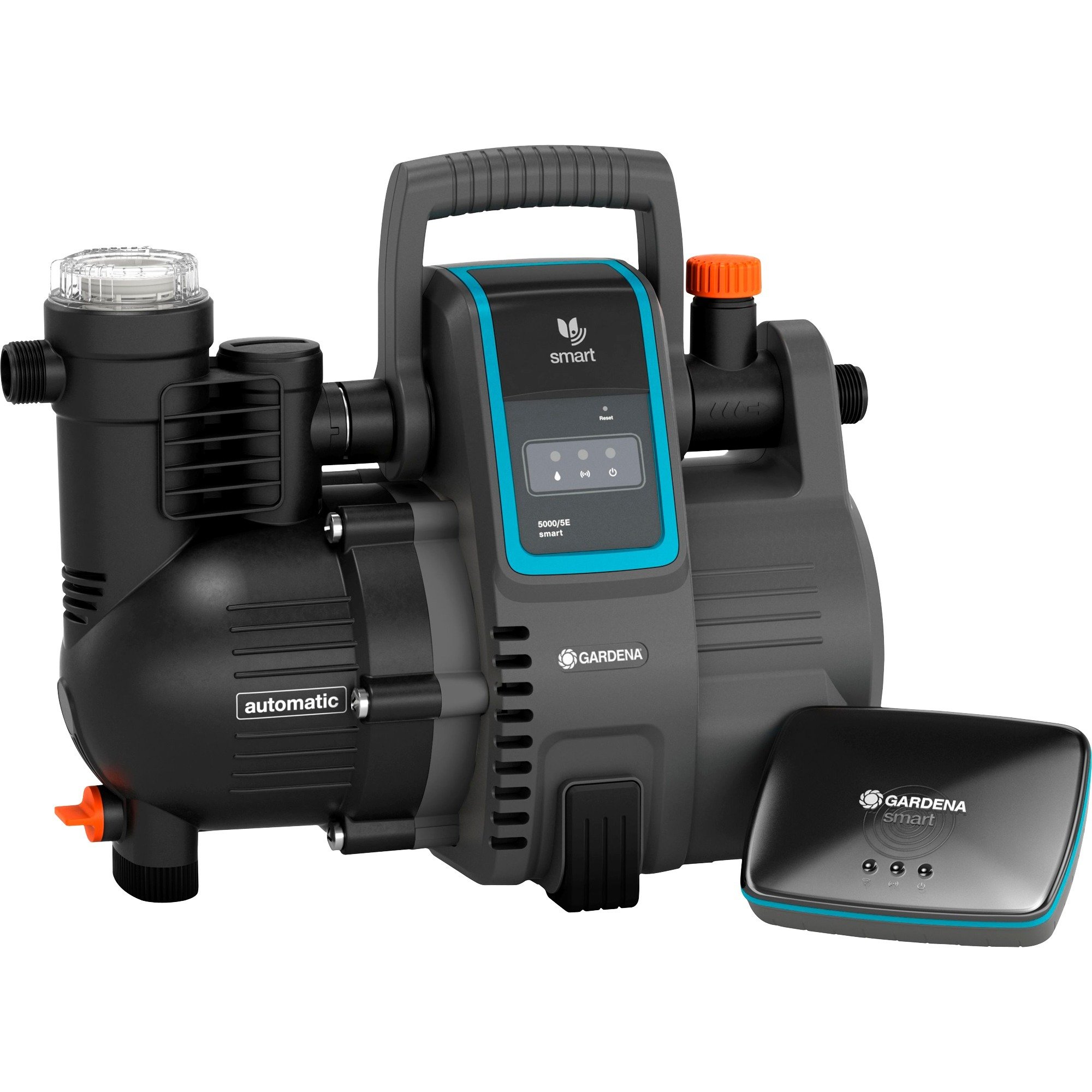 Gardena Smart Haus Gartenautomat 5000 5 Set Pumpe Schwarz